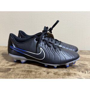 Nike Tiempo Legend 10 Club FG/MG | Black • Hyper Royal | Men’s 7.5 | DV4344-040